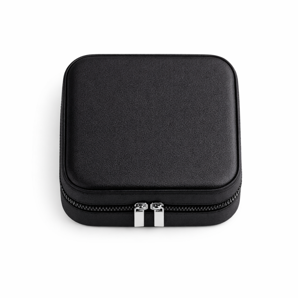 Personalised PU Leather Jewellery Box – Custom Name Gift (Small)