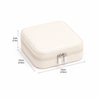 Personalised PU Leather Jewellery Box – Custom Name Gift (Small)