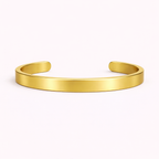 Stainless Steel Bangle – Rose Gold, Gold & Silver