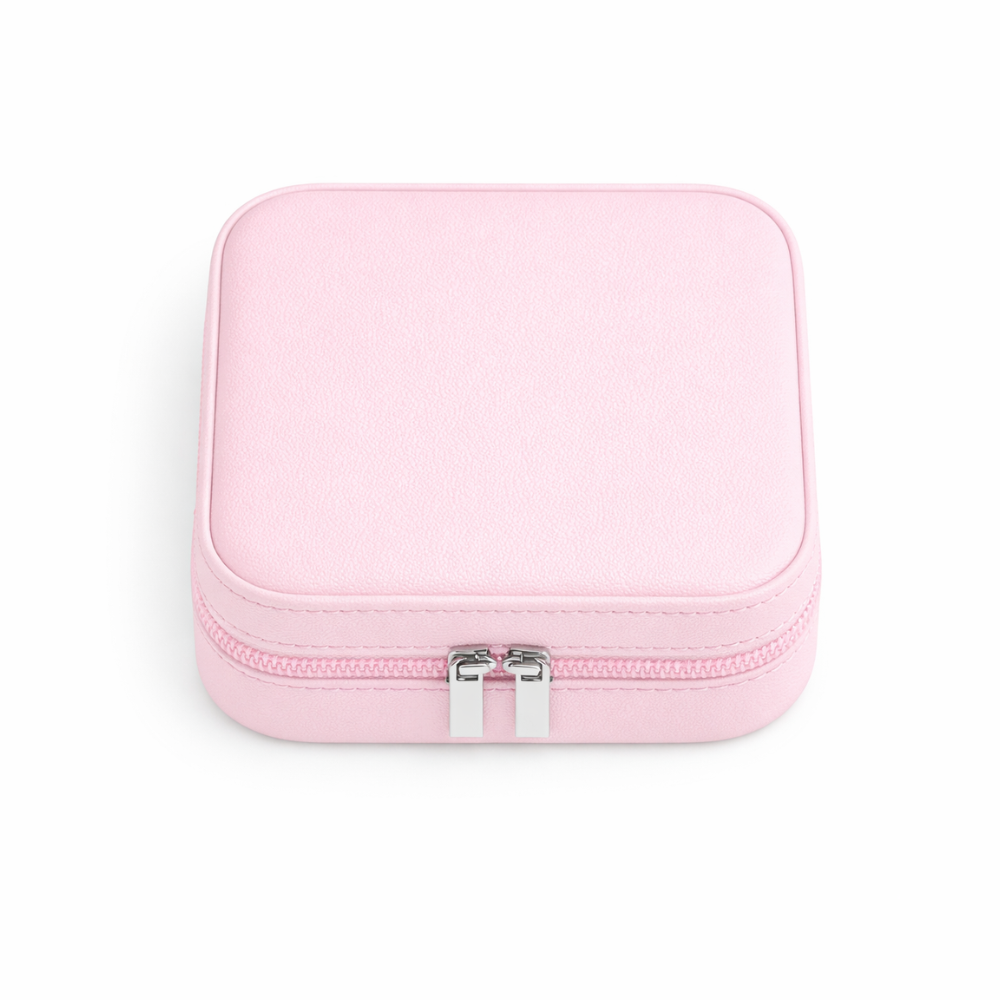 Personalised PU Leather Jewellery Box – Custom Name Gift (Small)