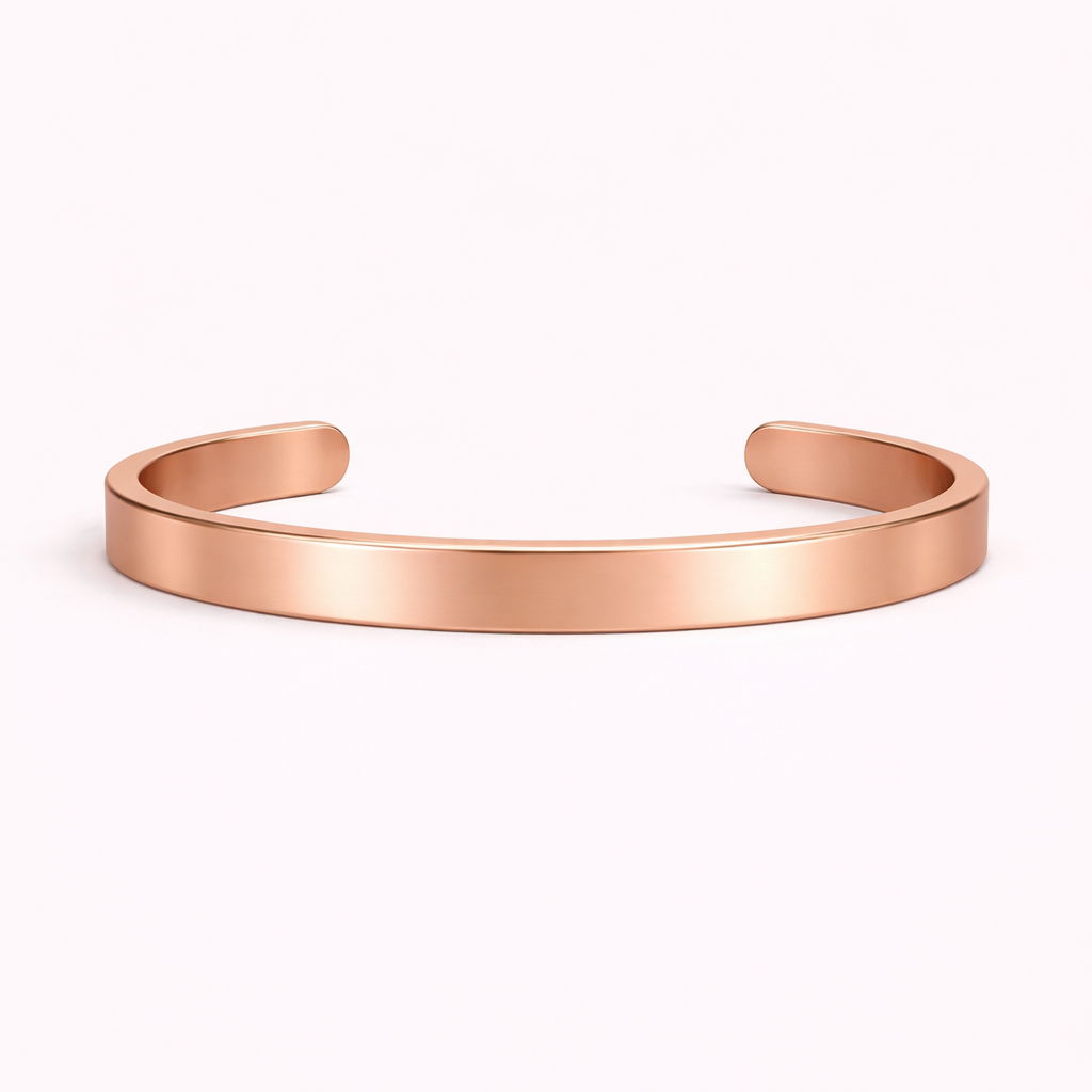 Stainless Steel Bangle – Rose Gold, Gold & Silver