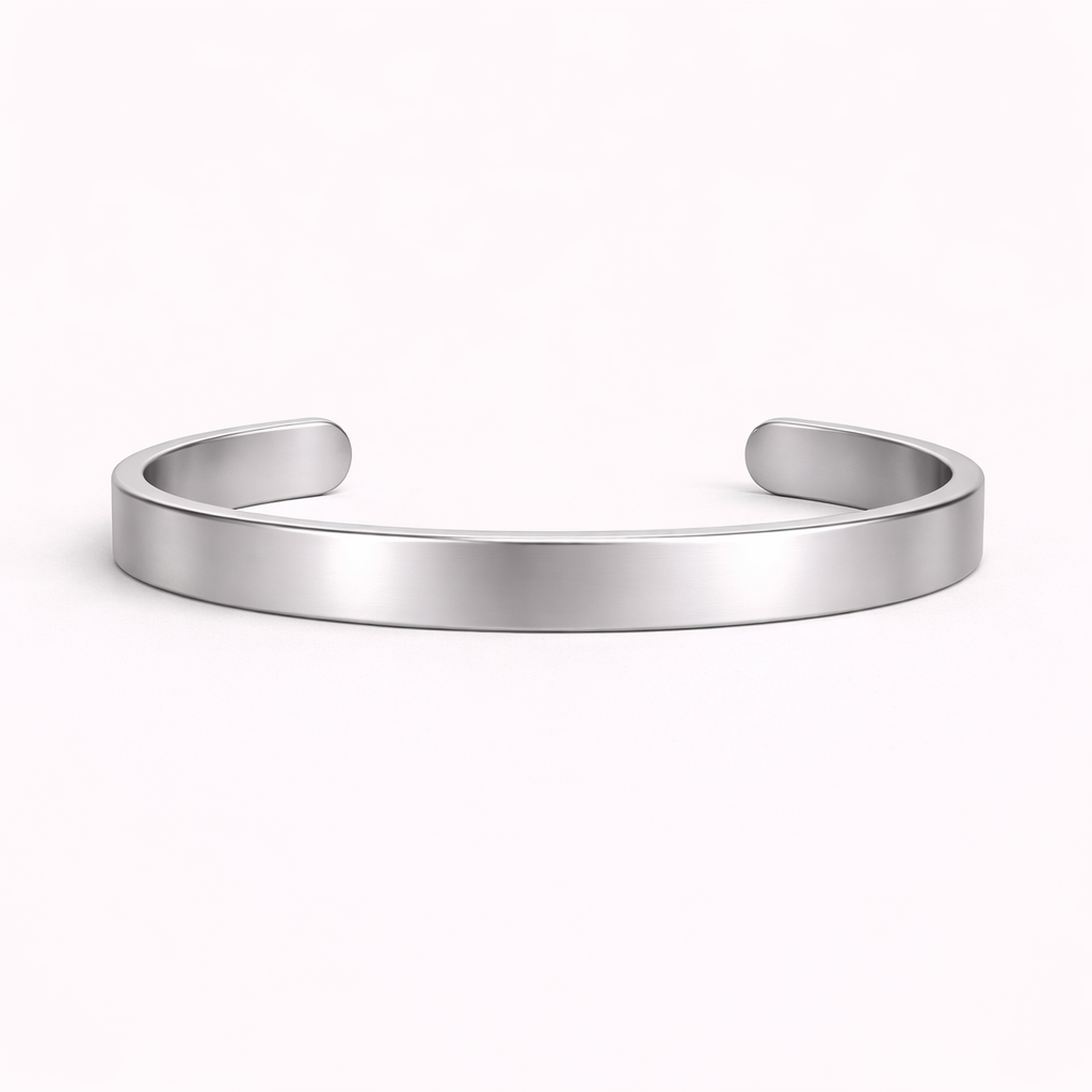 Stainless Steel Bangle – Rose Gold, Gold & Silver